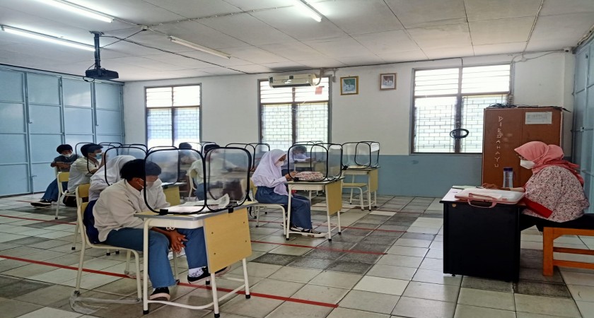 Berita: Pelaksanaan Pembelajaran Tatap Muka (PTM) di SMK Remaja Pluit - SMK Remaja Pluit